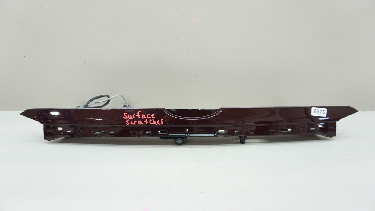 2017-2018 FORD FUSION REAR TRUNK TRIM MOLDING WITH CAMERA HS73-F43401-AE OEM