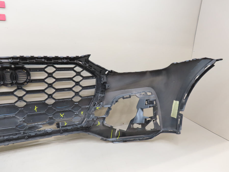 2021 2022 2023 AUDI Q5 FRONT BUMPER COVER W/GRILLE OEM