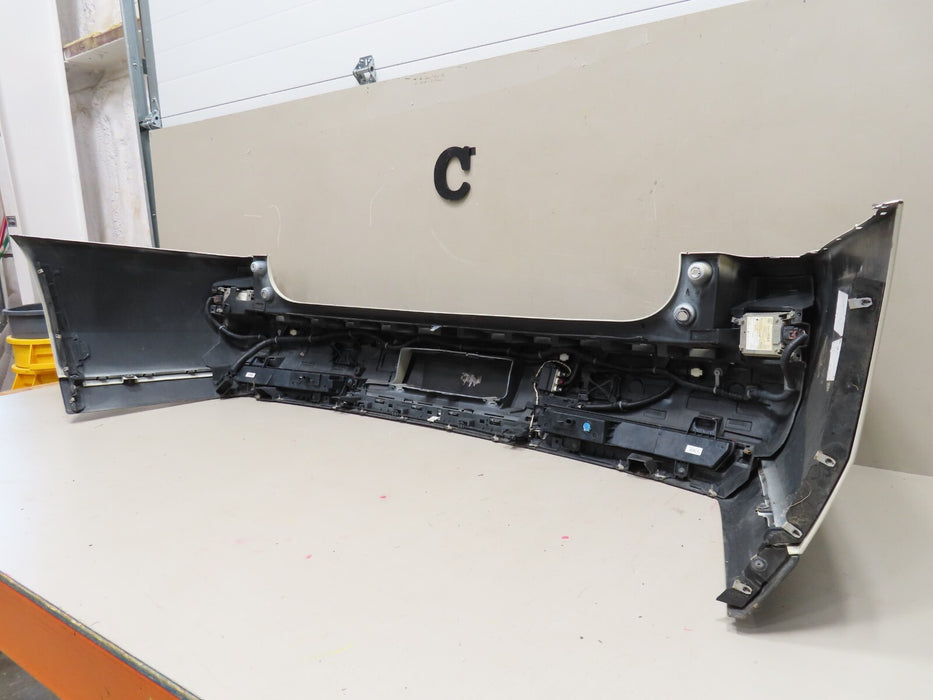 2015-2016 CADILLAC ESCALADE REAR BUMPER COVER W/ MODULE HARNESS OEM 22960924