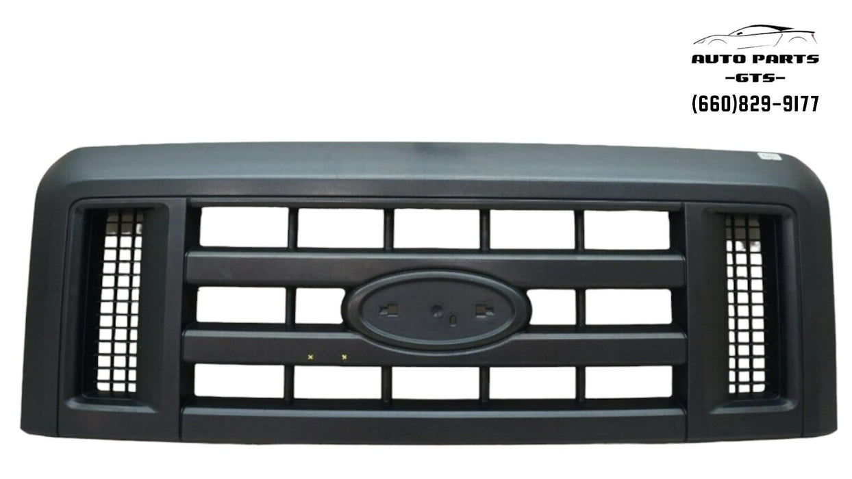 2008-2014 FORD ECONOLINE E SERIES E150 E250 E350 FRONT MAIN GRILLE 8C24-8200-EHW