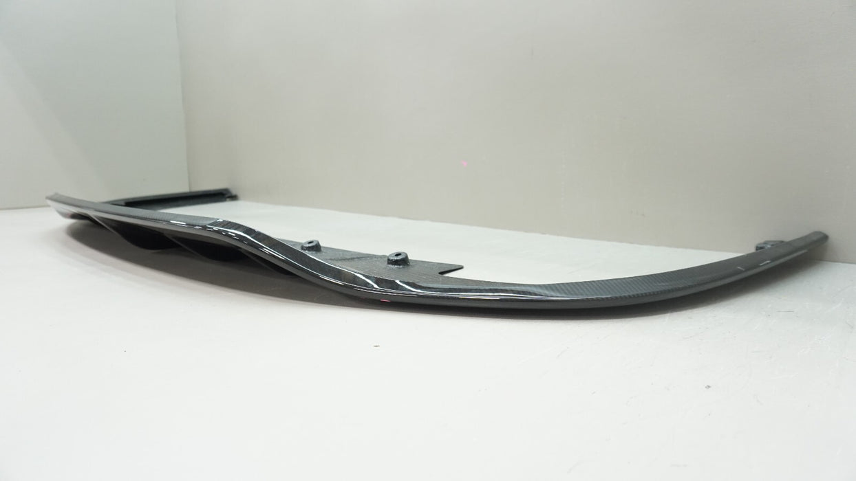 2020-2021 BENTLEY CONTINENTAL GT GTC REAR LEAR LOWER CARBON FIBER VALANCE OEM