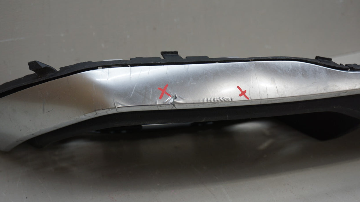 2021-2022 AUDI Q5 S-LINE REAR LOWER BUMPER COVER VALANCE PANEL OEM 80A807521K