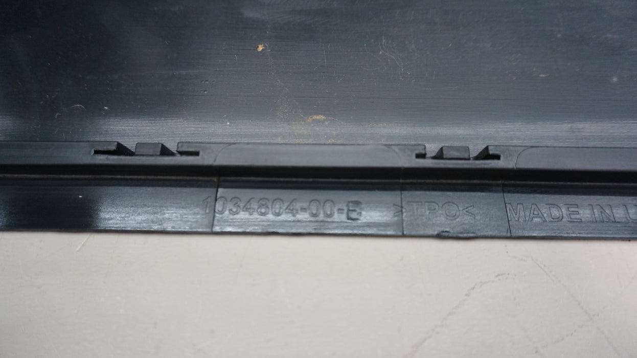2021-2025 TESLA MODEL X REAR BUMPER COVER PANEL OEM 1034804-00-E