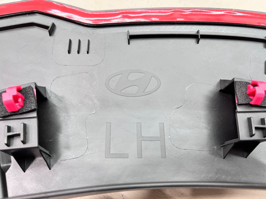 2022-2026 HYUNDAI SANTA CRUZ LH DRIVER REAR FENDER FLARE GARNISH K5F32-AC5Q0 OEM