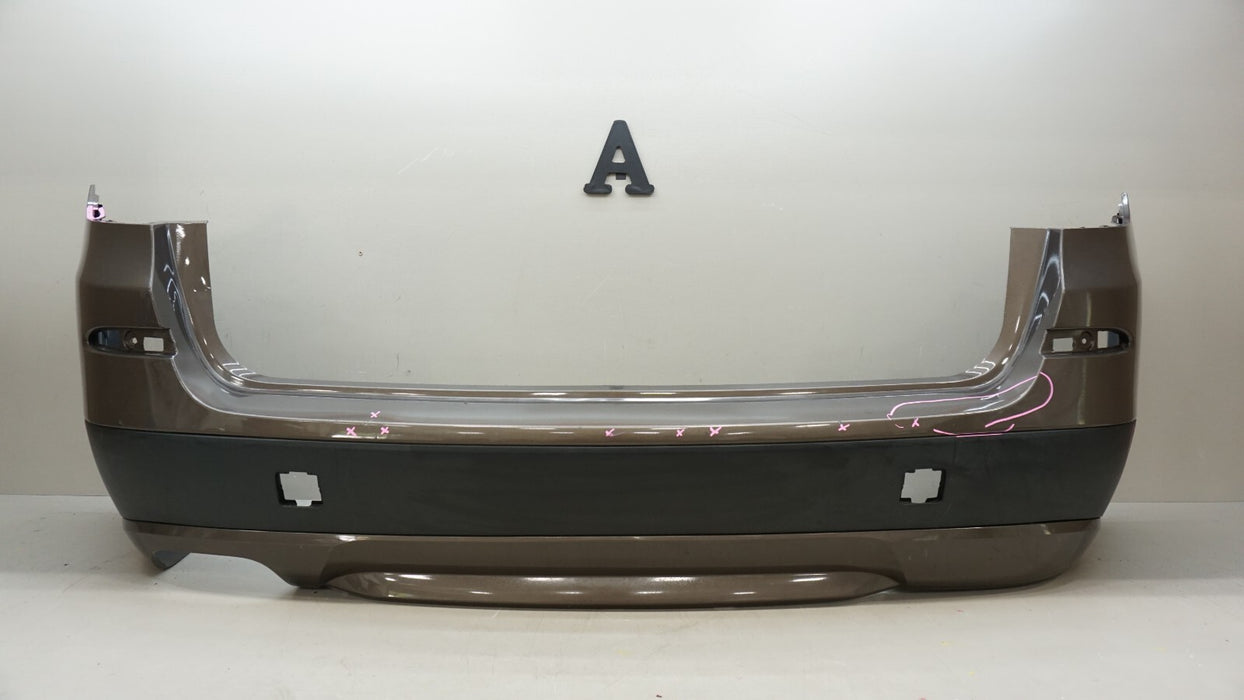 2011-2014 BMW X3 F25 REAR BUMPER COVER PANEL W/ MOLDING TRIM OEM 51127278478