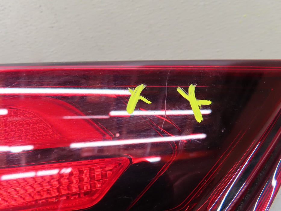 2018 2019 HYUNDAI SONATA REAR RIGHT PASSENGER INNER TAIL LIGHT OEM