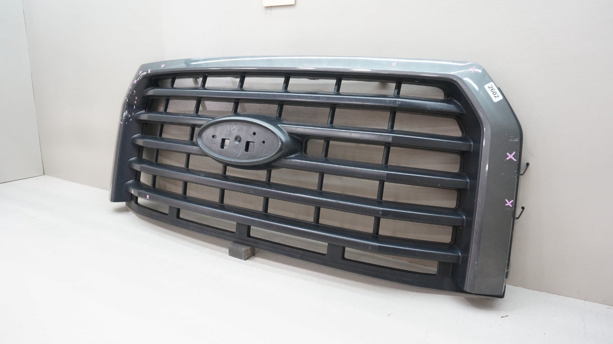 2015-2017 FORD F150 F-150 FRONT BUMPER RADIATOR GRILLE OEM FL34-8200