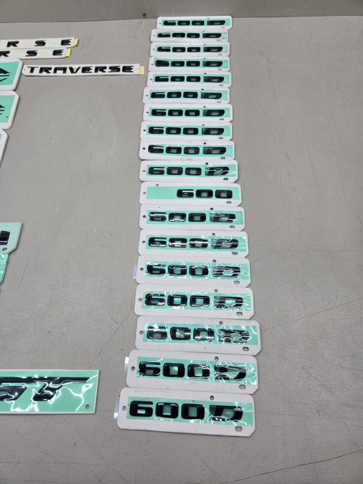 GM ORIGINAL OEM EMBLEMS MARKINGS RESELL HIGH COUNTRY SIERRA TAHOE YUKON