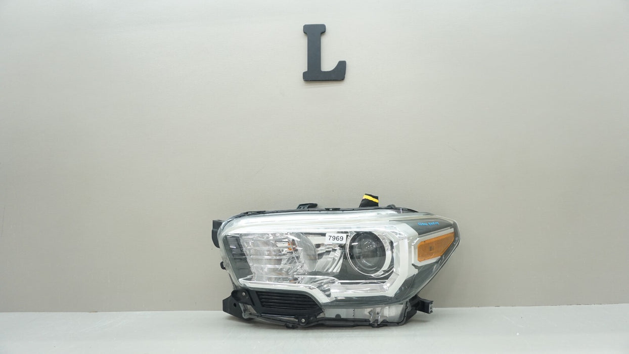 2016-2023 TOYOTA TACOMA FRONT LH LEFT DRIVER SIDE HEADLIGHT OEM
