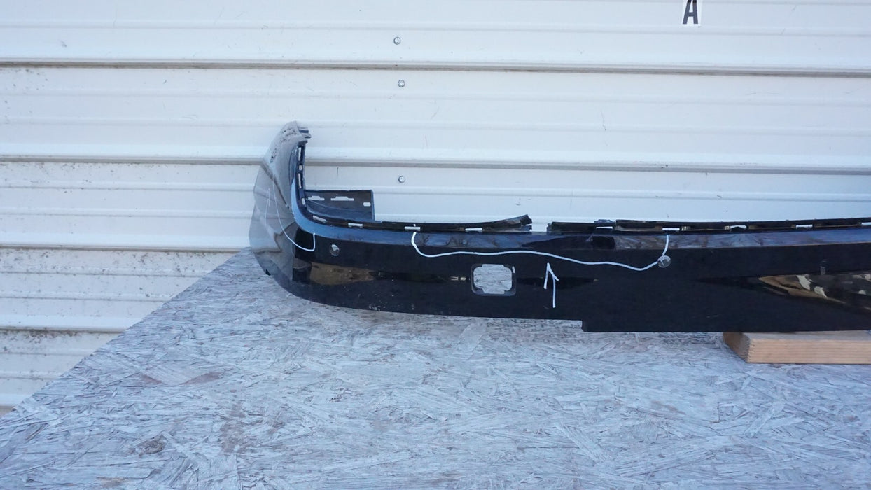 2017-2018 AUDI Q7 REAR BUMPER LOWER COVER PANEL 17 18 4M0807527B OEM