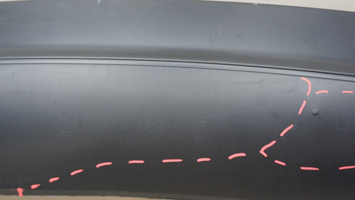 2011-2017 JEEP GRAND CHEROKEE REAR BUMPER LOWER VALANCE BLACK 68111467AA OEM