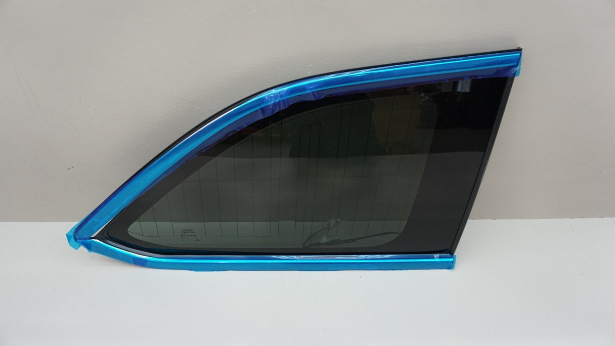 2014-2019 TOYOTA HIGHLANDER REAR LEFT DRIVER SIDE QUARTER WINDOW 62719-OE150 OEM