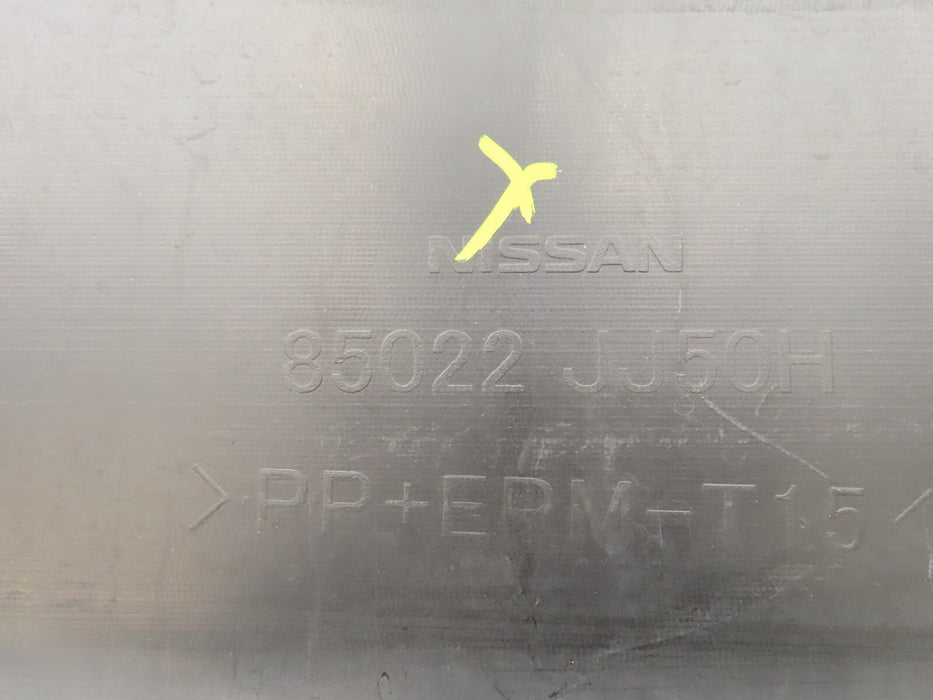 2009-2013 INFINITI G37 REAR BUMPER COVER OEM 85022-JJ50H