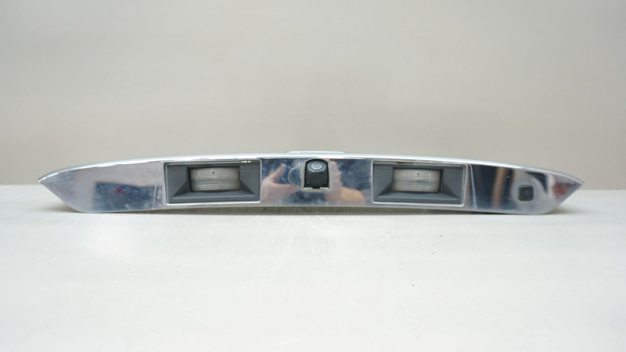 2009-2015 HONDA PILOT REAR HATCH CHROME TRIM MOLDING W/ CAMERA 74890SZAA010 OEM