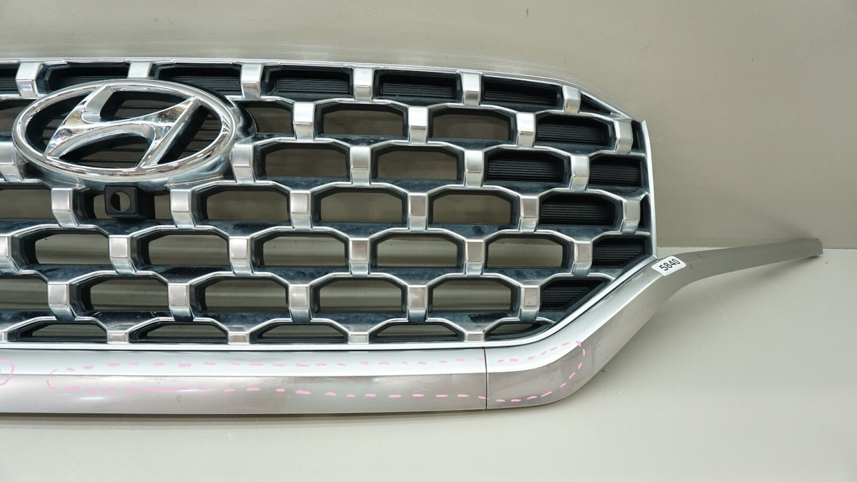 2021-2022 HYUNDAI SANTA FE FRONT BUMPER CENTER GRILL GRILLE OEM 86569-S2600