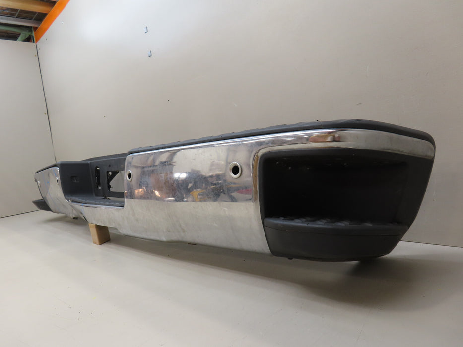 2014-2018 CHEVROLET SILVERADO/ GMC SIERRA 1500 REAR BUMPER METAL OEM