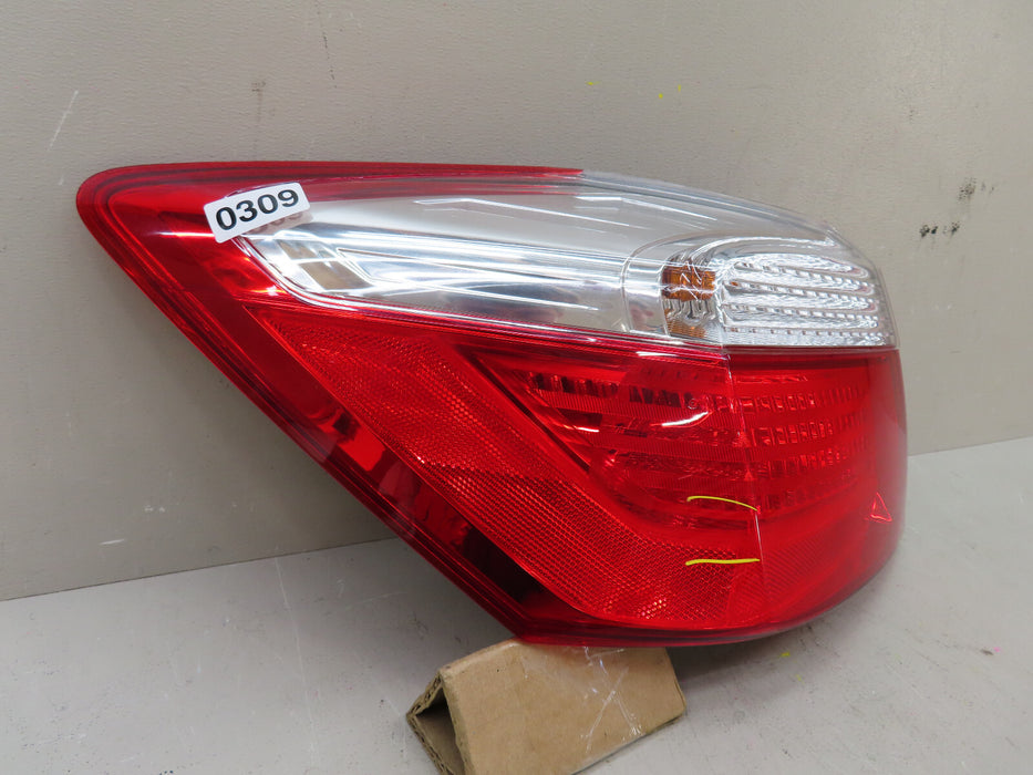 2013 2014 2015 HONDA ACCORD SEDAN REARLEF DRIVER TAIL LIGHT OEM