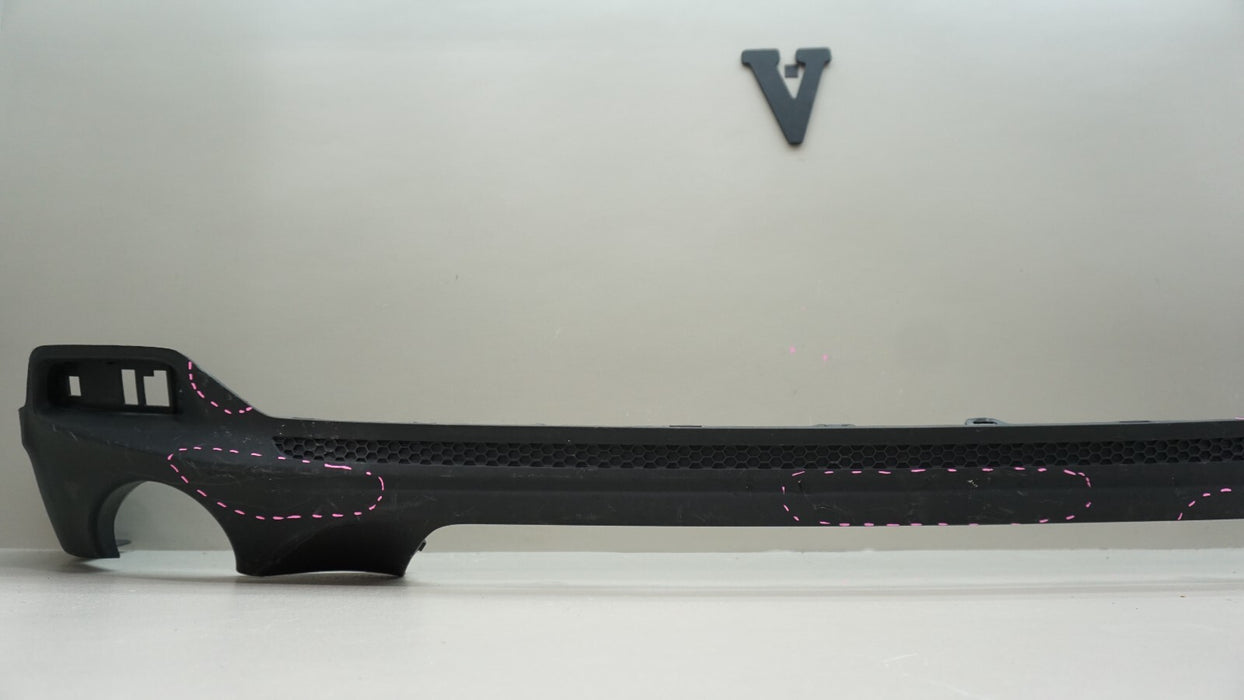 2019-2021 ACURA RDX REAR LOWER BUMPER COVER VALANCE PANEL OEM 71510-TJB-A000