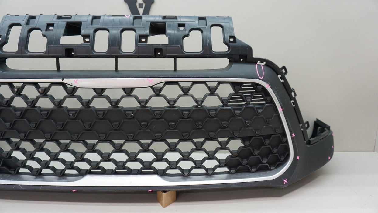 2020-2022 KIA SOUL FRONT LOWER BUMPER VALANCE PANEL W GRILLE OEM 86530K0000