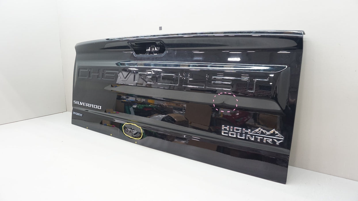 2019-2024 CHEVROLET SILVERADO 1500 REAR TAIL GATE 23388985 OEM 19 20 21 22 23 24
