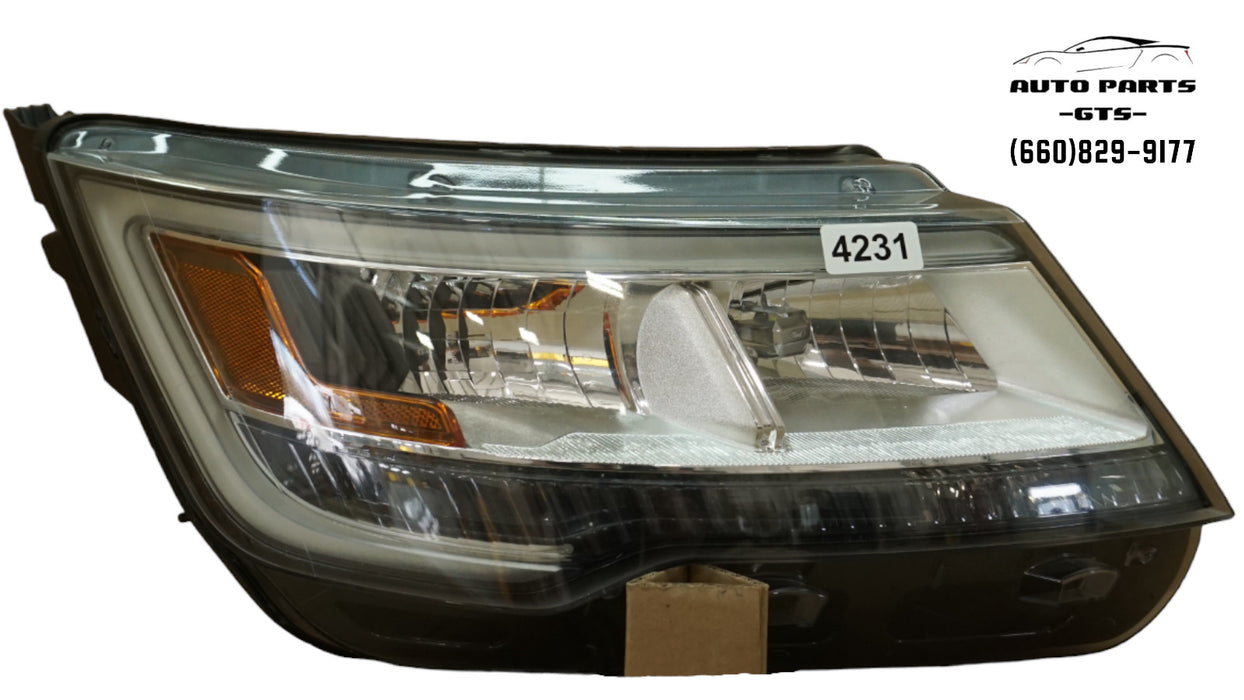 2016-2019 FORD EXPLORER FRONT RIGHT PASSENGER HEADLIGHT LED OEM 16 17 18 19