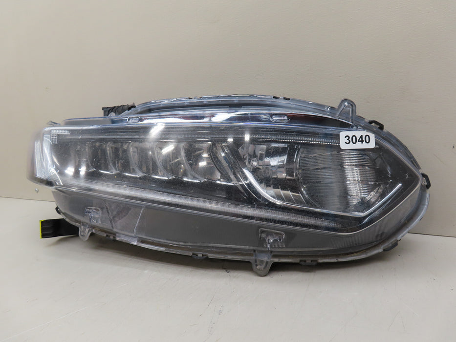 2018-2020 HONDA ACCORD FRONT RIGHT PASSENGER SIDE HEADLIGHT HALOGEN/LED OEM