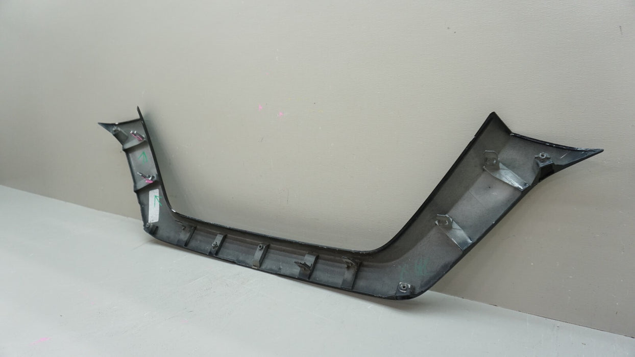 2017-2020 NISSAN ROGUE FRONT BUMPER GRILLE BLACK TRIM MOLDING OEM 62278 6FL0A