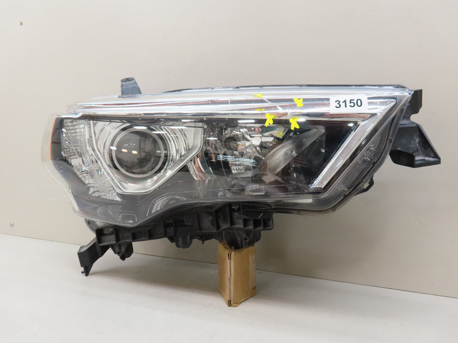 2014-2020 TOYOTA 4RUNNER HEADLIGHT FRONT RIGHT PASSENGER SIDE HALOGEN OEM