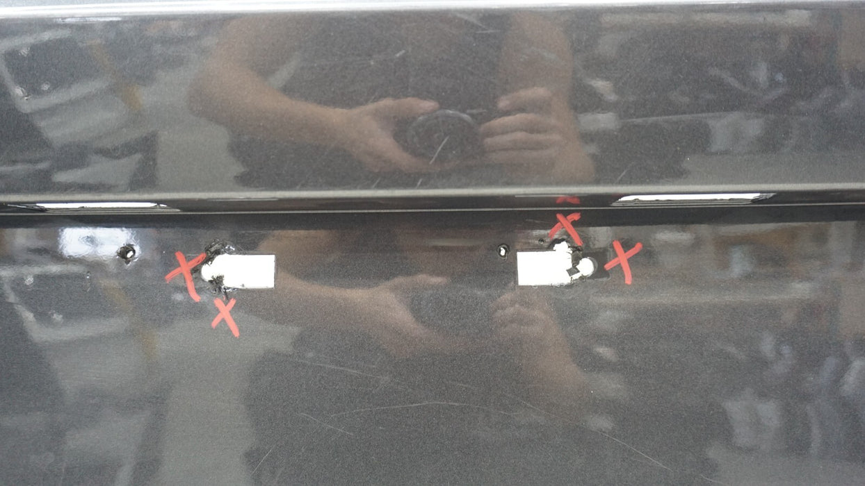 2020-2022 GENESIS GV80 REAR BUMPER COVER W/ SENSOR HOLES OEM