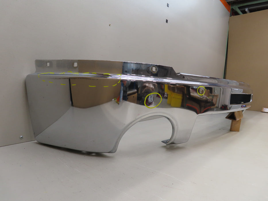2007-2013 GMC SIERRA 1500,2500,3500 FRONT METAL BUMPER OEM