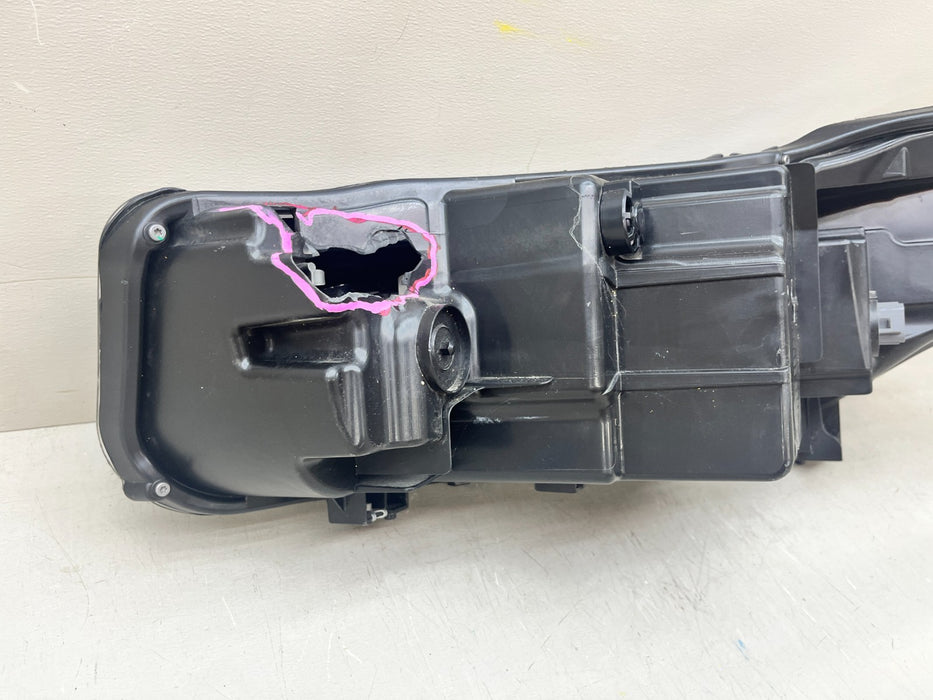 2019-2025 ACURA RDX LED RIGHT PASSENGER HEADLIGHT CHROME OEM