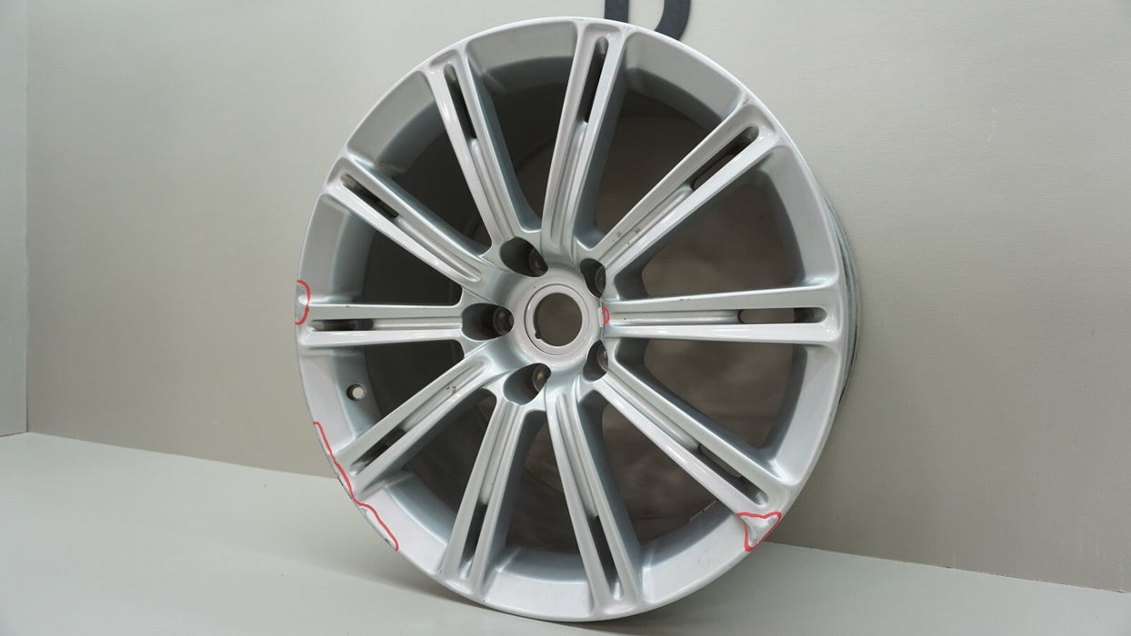 2010-2013 ASTON MARTIN RAPIDE REAR 10 SPOKE WHEEL RIM 20" 20X11 OEM AD43-1007