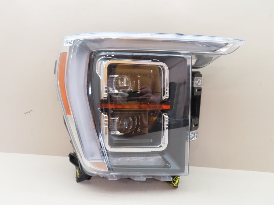 2021-2023 FORD F-150 FRONT RIGHT PASSENGER HEADLIGHT LAMP LED OEM ML34-13E016-DA