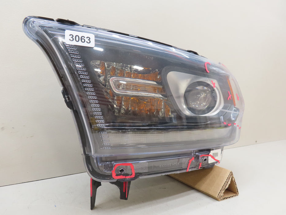 2016-2020 DODGE DURANGO FRONT LEFT DRIVER SIDE HEADLIGHT HID OEM