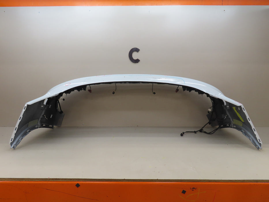 2018-2020 AUDI Q5 SQ5 S LINE REAR BUMPER COVER W/ MIDDLE VALANCE OEM 80A807301