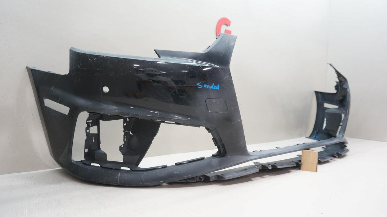 2017-2019 AUDI A4 S4 S-LINE B9 FRONT BUMPER COVER PANEL OEM 8W0807437AB