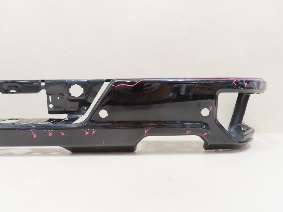 2019-2022 CHEVROLET SILVERADO 1500 PICKUP REAR METAL BUMPER COVER OEM 84975365