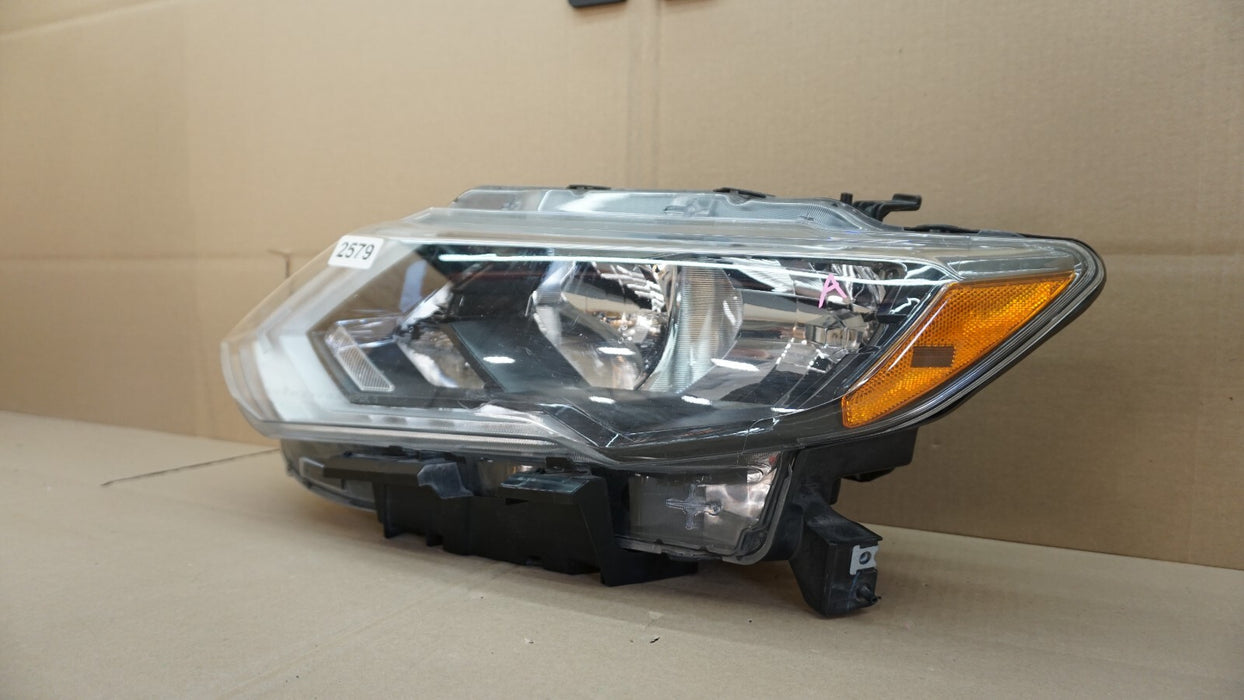 2017-2019 NISSAN ROGUE FRONT LEFT DRIVERS SIDE HEADLIGHT OEM 17 18 19