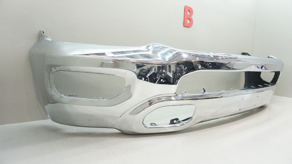 2019-2024 DODGE RAM 1500 FRONT METAL CHROME BUMPER COVER OEM