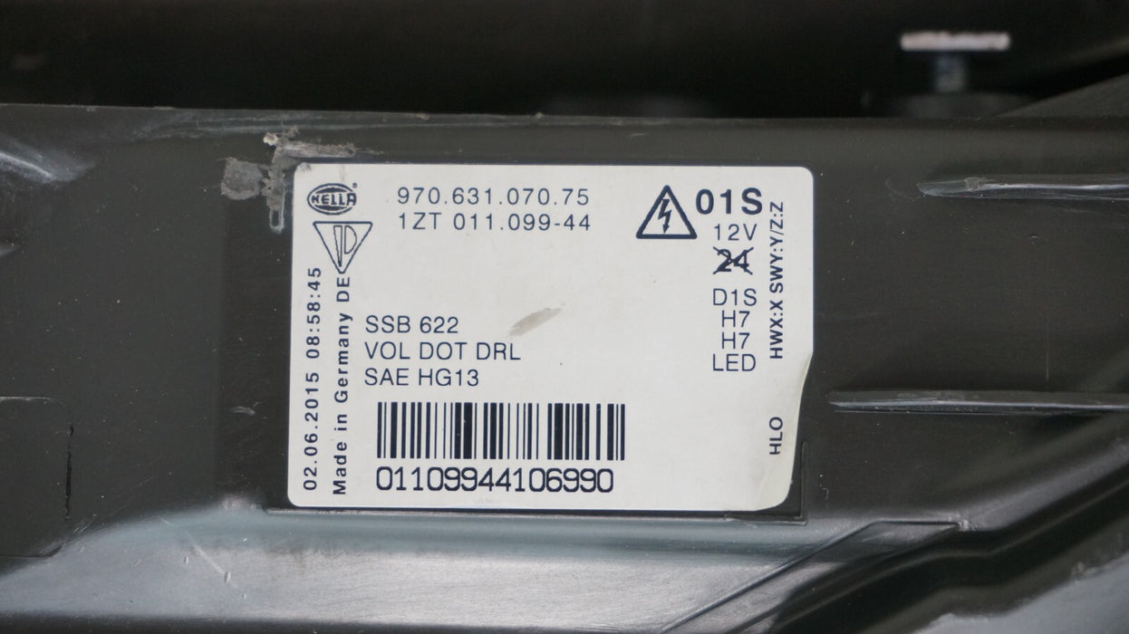 2014-2016 PORSCHE PANAMERA FRONT RIGHT SIDE XENON HEADLIGHT OEM 970631070