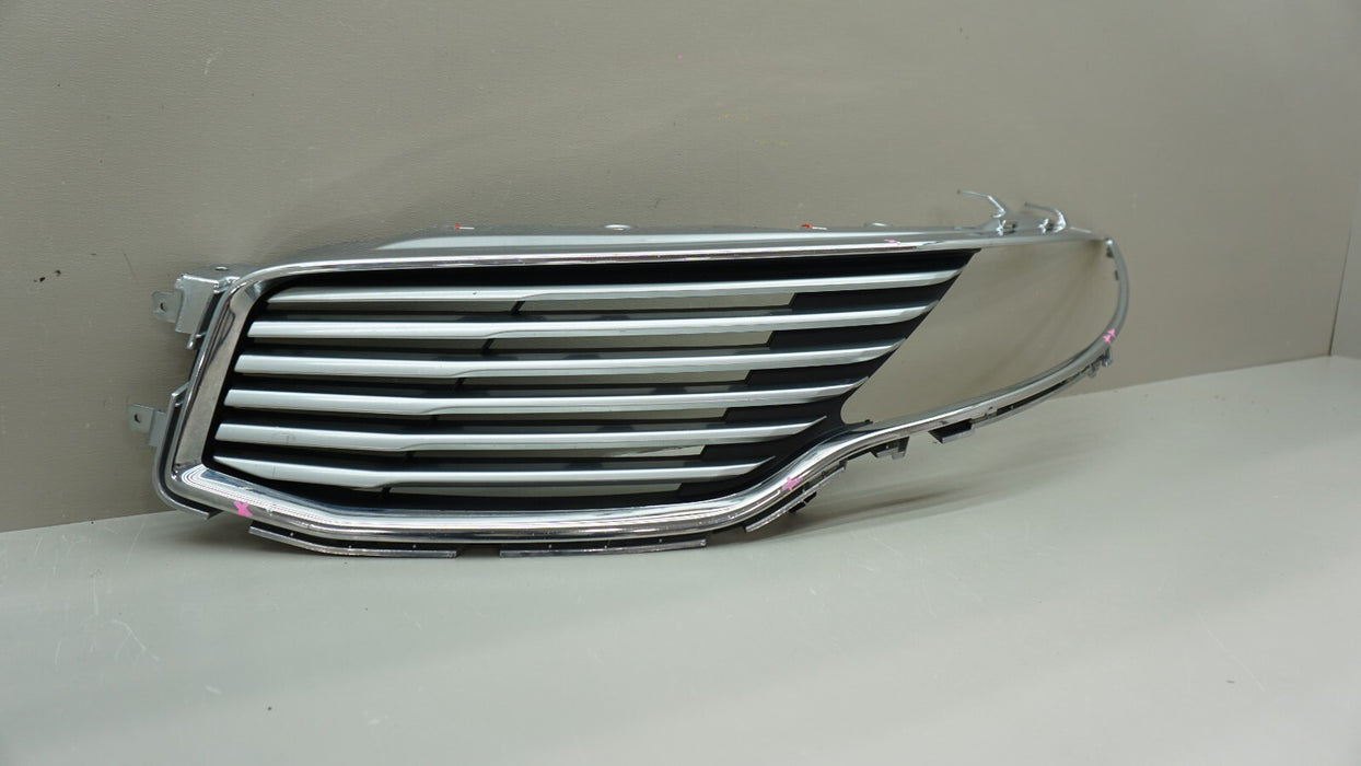 2013-2016 LINCOLN MKZ FRONT LEFT DRIVERS SIDE CHROME GRILLE DP53-8151-ABW OEM