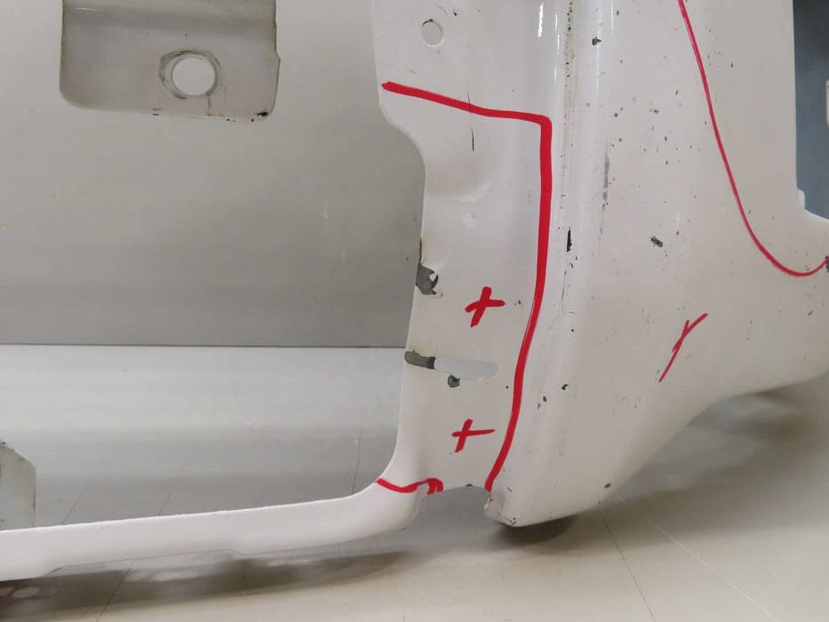 2015-2019 GMC SIERRA 2500/3500 FRONT METAL BUMPER OEM W/SENSOR HOLES