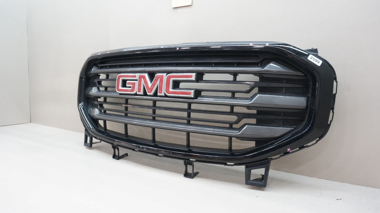 2018-2021 GMC TERRAIN FRONT BUMPER RADIATOR BLACK GRILLE OEM 23196290