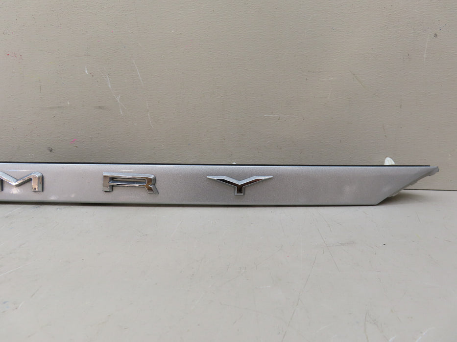 2018-2023 TOYOTA CAMRY REAR TAILGATE BADGE TRIM OEM 76811-06B70