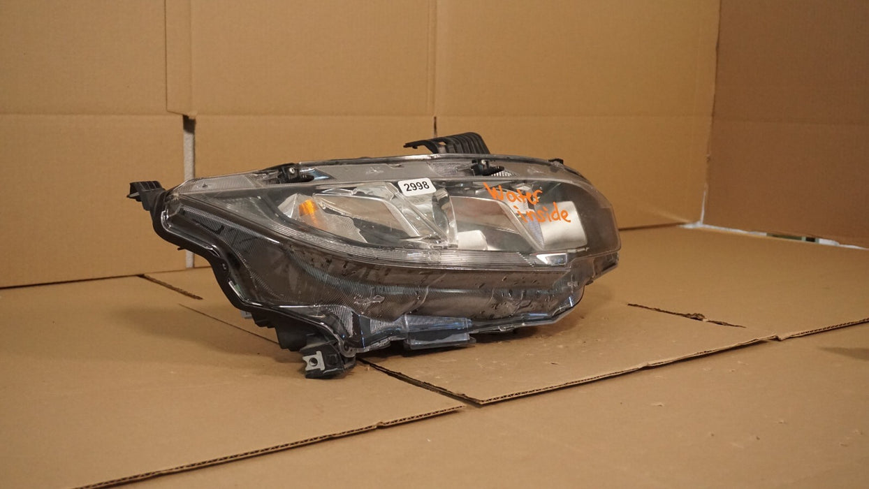 2016-2018 HONDA CIVIC FRONT RIGHT PASSENGER SIDE HEADLIGHT HALOGEN LAMP OEM