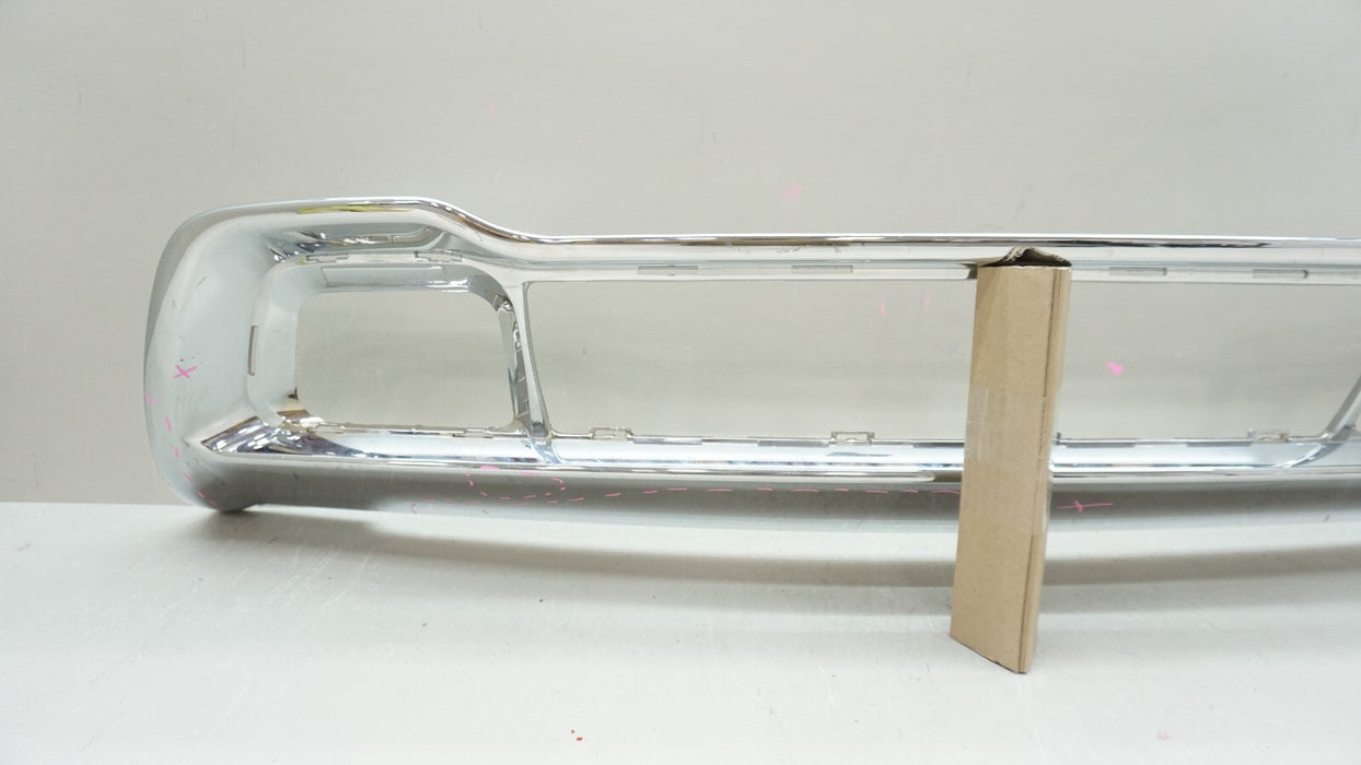2014-2016 JEEP GRAND CHEROKEE FRONT LOWER BUMPER CHROME SKID PLATE AFTERMARKET
