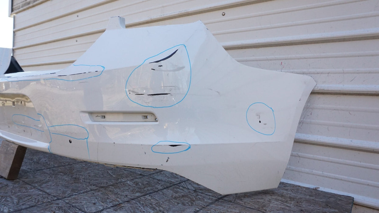 2013 2014 2015 CHEVROLET CHEVY MALIBU REAR BUMPER COVER WHITE OEM 13 14 15