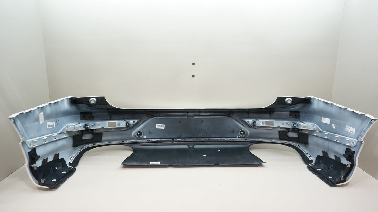 2021-2023 BENTLEY BENTAYGA REAR BUMPER COVER WITH SENSORS OEM -A9B GLACIER WHITE