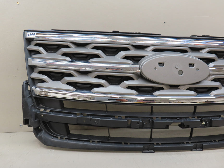 2018-2019 FORD EXPLORER FRONT BUMPER RADIATOR GRILLE GRILL OEM JB53-8200-AAW