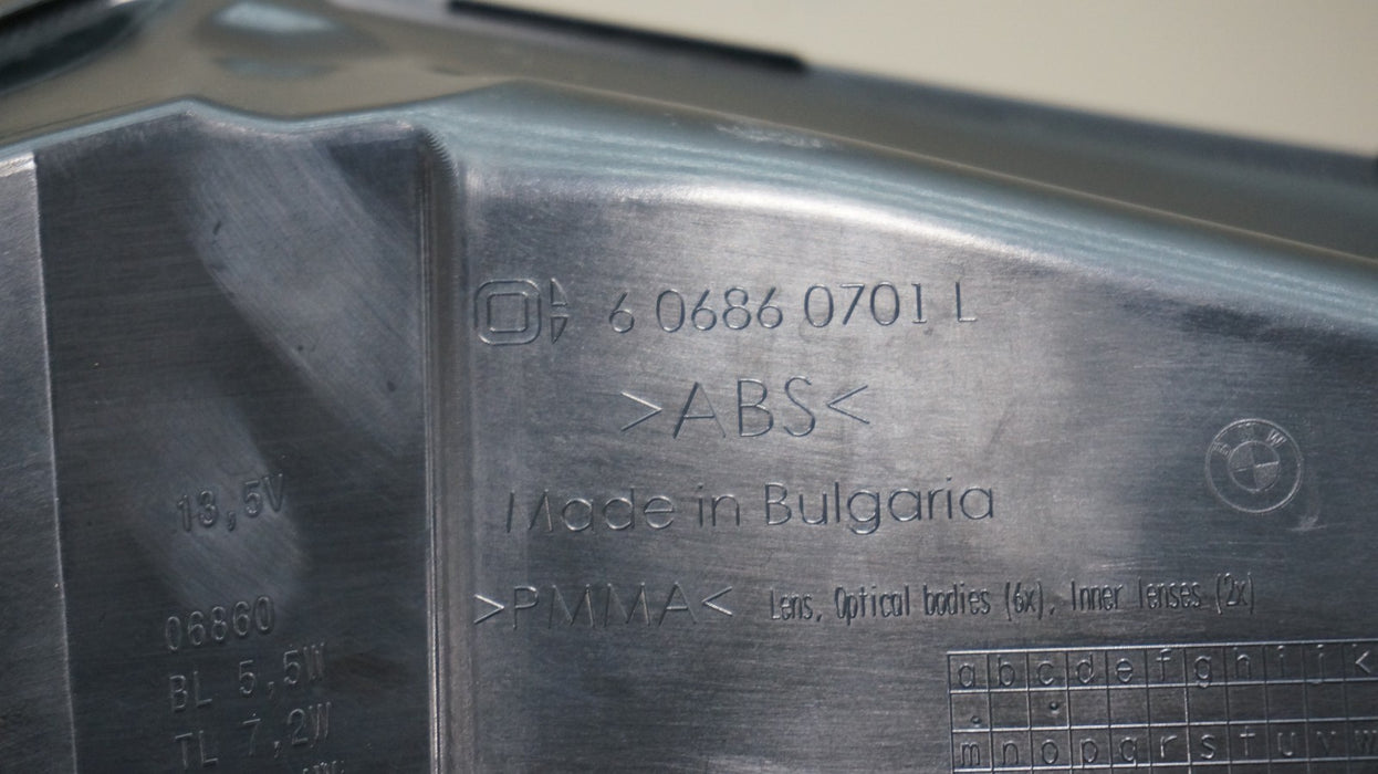 2025-2026 BMW X3 REAR RIGHT PASSENGER SIDE TAIL LIGHT OEM 63215A0F007